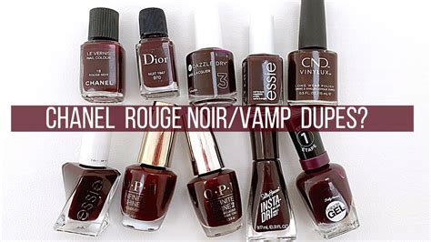 chanel vamp nail polish opi dupe|chanel particuliere nail polish.